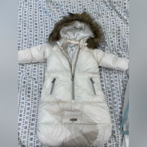 Cremson Girls Boys Newborn Infant Baby Puffer Carbag Pram Bag Snowsuit Bunting